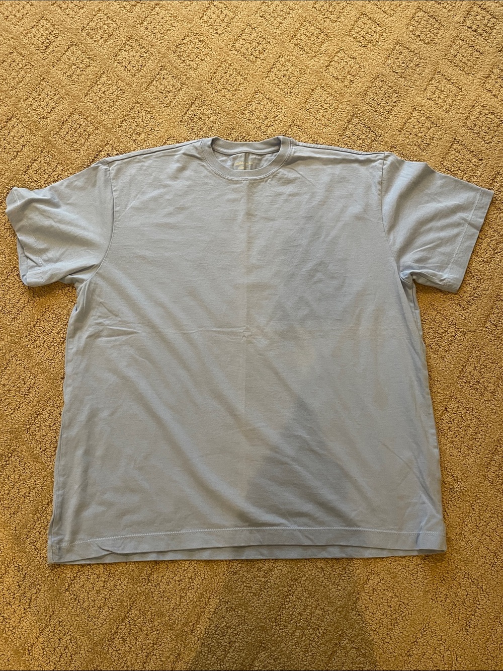 Banana Republic Men's Crew Neck Tee - Pale Blue